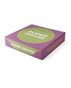 Big Love Super gelbes Tafelset aus Steinzeug, 34 x 34 x 5 cm