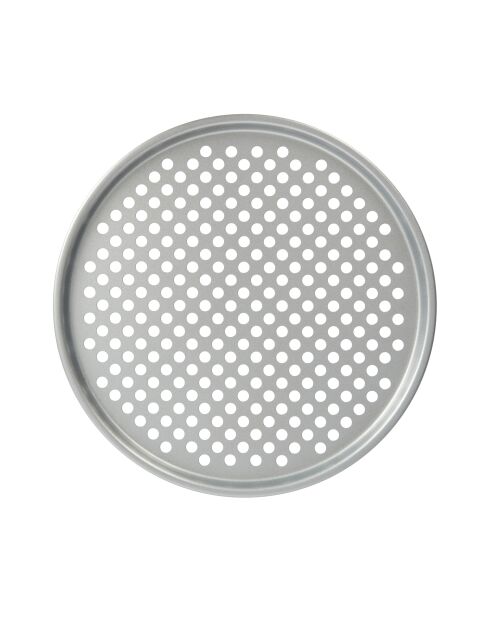 Plaque croustillante antiadhésive gris - 33x33x1.2 cm