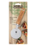 Coupe-pizza italien « World of Flavours », crème – 19x6,6x2,4 cm