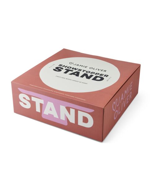 Big Love Showstopper display in wit en roze - 31x31x10 cm