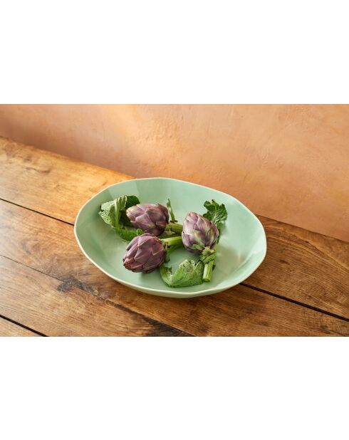 Ciotola Big love verde - 39x32x7 cm