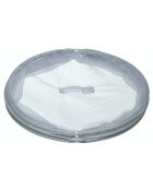 Faltbarer Lebensmitteldeckel, Mesh-Lebensmittelschutz, weiß, 31x15 cm