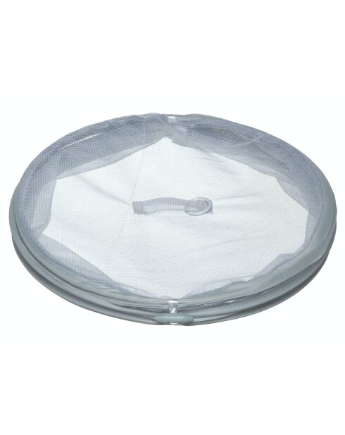 Faltbarer Lebensmitteldeckel, Mesh-Lebensmittelschutz, weiß, 31x15 cm