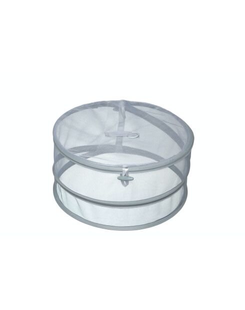 Faltbarer Lebensmitteldeckel, Mesh-Lebensmittelschutz, weiß, 31x15 cm