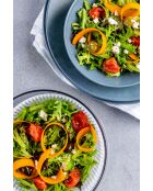 Essoreuse à salade miniature blanche - 20.5x19.5x17 cm