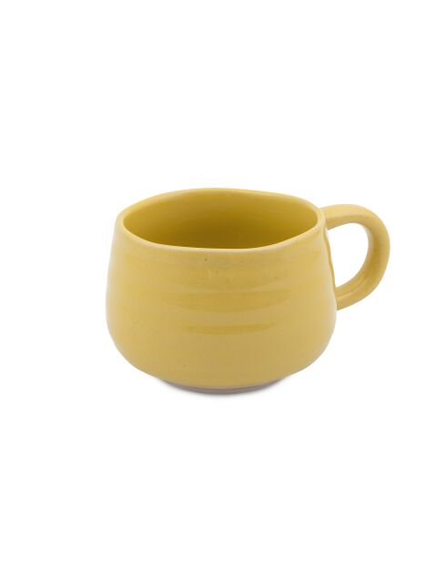 Tasse Big Love Cosy Cuppa Jaune - 13x10x7 cm