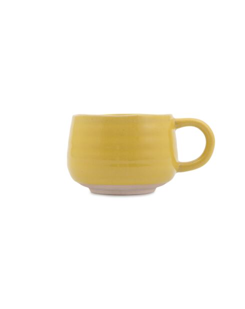 Tasse Big Love Cosy Cuppa Jaune - 13x10x7 cm