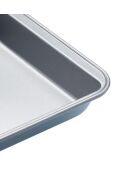 Teglia antiaderente, grigia, 31,5x20 cm - 20,1x31,4x 3,5 cm