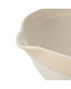 Big Love riesige Rührschüssel, beigefarbener Ausguss, 28,5 x 27,5 x 11 cm