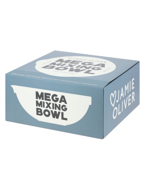 Big Love riesige Rührschüssel, beigefarbener Ausguss, 28,5 x 27,5 x 11 cm