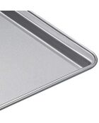 Teglia antiaderente, grigia, 43x28 cm - 43x281x1,9 cm