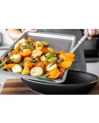 Teglia antiaderente, grigia, 43x28 cm - 43x281x1,9 cm