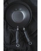 Oriental World of Flavours wok met antiaanbaklaag zwart - 45,5x26,5x7 cm