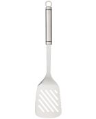 Zilveren ovale opengewerkte spatel - 3,3x7,9x34,9 cm