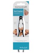 Zilverkleurige notenkraker in chroom - 1,4x 4x15,5 cm