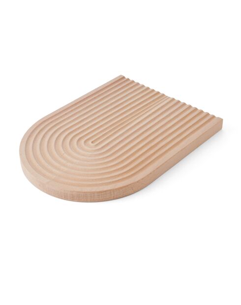 Planche à découper réversible hêtre en bois - 32x23x2 cm