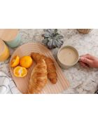 Planche à découper réversible hêtre en bois - 32x23x2 cm