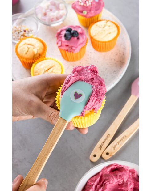 Set van 3 meerkleurige Sweetly Does It minispatels - 2,5x3,3x20,5 cm