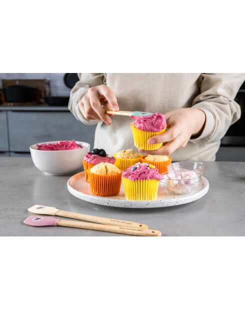 Set van 3 meerkleurige Sweetly Does It minispatels - 2,5x3,3x20,5 cm