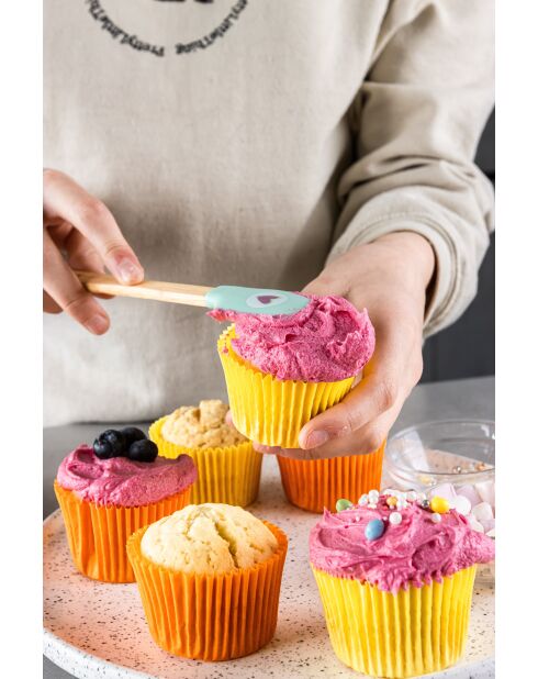 Set van 3 meerkleurige Sweetly Does It minispatels - 2,5x3,3x20,5 cm