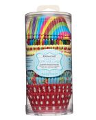 Lot de 250 caissettes à gâteaux en papier assorties Sweetly Does It multicolores - 7x7x12 cm