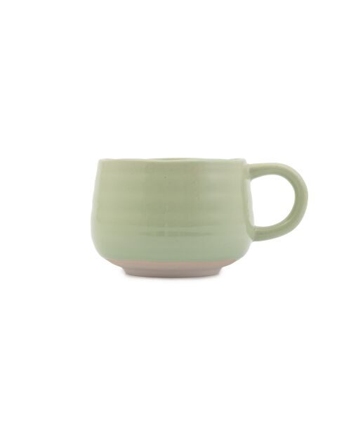 Tasse Big Love Cosy Cuppa verte - 13x10x7 cm