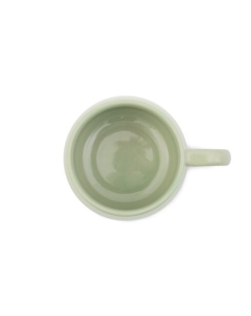 Tasse Big Love Cosy Cuppa verte - 13x10x7 cm