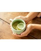 Tasse Big Love Cosy Cuppa verte - 13x10x7 cm