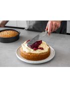 Professioneller ovaler Silberspatel - 32x3,5x1,5 cm