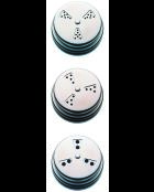 Silberner Multifunktions-Shaker - 6x6x13,7 cm