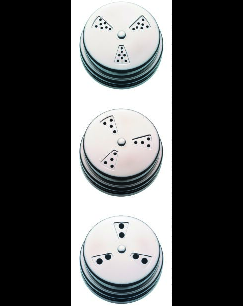 Silberner Multifunktions-Shaker - 6x6x13,7 cm