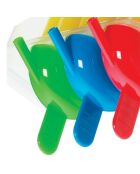 Ensemble de 4 moules à sucettes multicolores – 15,5x14,3x7,5 cm