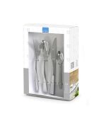 Coffret Florence 24 pièces argentées - 40X29X25cm