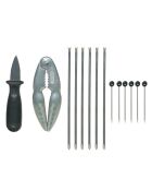 Scatola nera per frutti di mare da 14 pezzi - 25x14x3cm