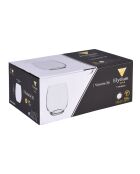 Copa Victoria de cristal y cristal transparente - 8x8x10 cm