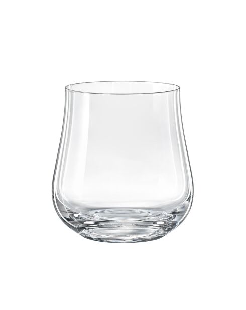 Taza Tulipa de cristal y cristal transparente - 8x8x10 cm