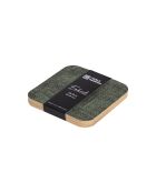 Set de 6 sous-tasses Fabrik multicolores - 10x10x0,18cm