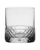 Roma-Whiskyglas transparent und kristall - 8,5x8,5x9cm