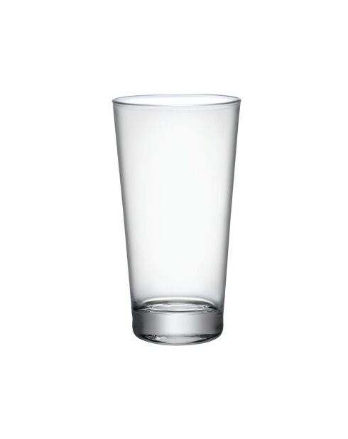 Long Drink Sestriere transparentes Glas und Kristall - 7,8x7,8x14,25cm