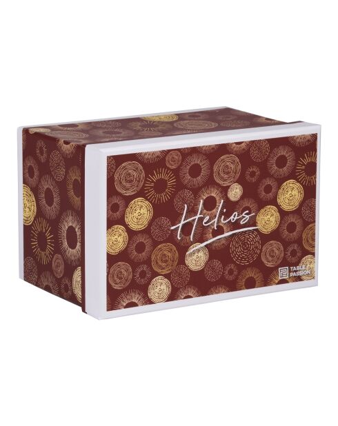 Tetera con filtro roja Helios - 21x19x13cm