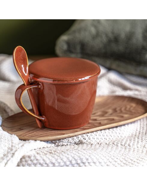 3 Bols à soupe Elyas multicolores - 17x13x10cm