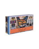 Set van 6 veelkleurige Street cups - 11x8x9cm