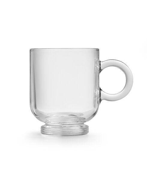 Bicchiere da caffè Sentido trasparente e cristallo - 38X29X21cm