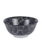 Set mit 6 schwarzen Nagoya-Vasenbechern — 12 x 12 x 6 cm