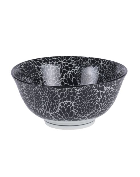 Set mit 6 schwarzen Nagoya-Vasenbechern — 12 x 12 x 6 cm