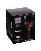 Copa de vino Riesling Diamante de Luigi Bormioli transparente y cristal, 9,39 x 9,39 x 24 cm