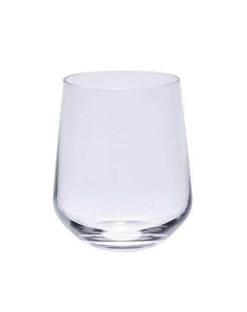 Coppa Blava trasparente e cristallo - 8x8x10cm