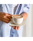 Coffret maxi déjeuner Pétale blanc - 16x12x8cm