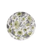 Edulis grüner Dessertteller - 19x19x3cm