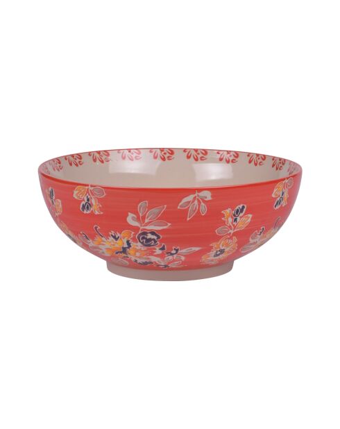 Saladier Ava rouge - 26x26x10cm